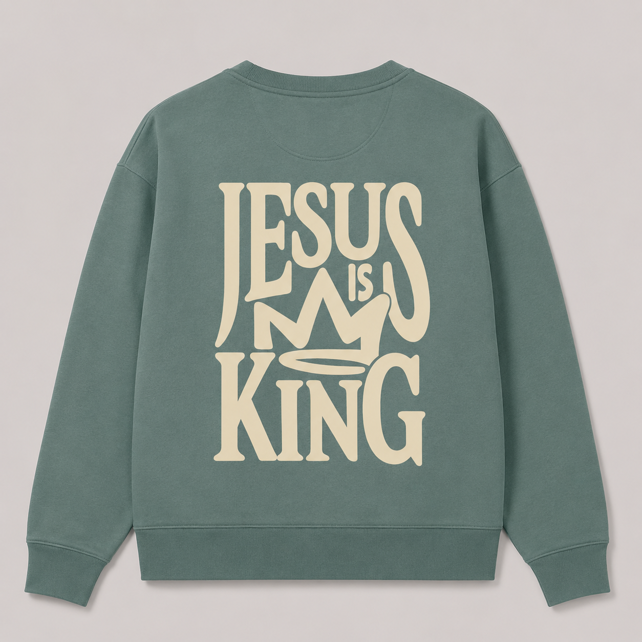 Jesus is King  -  Womens Sweatshirt