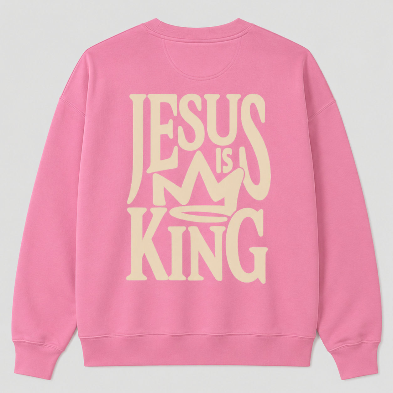 Jesus is King  -  Womens Sweatshirt