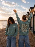 Jesus is King  -  Womens Sweatshirt