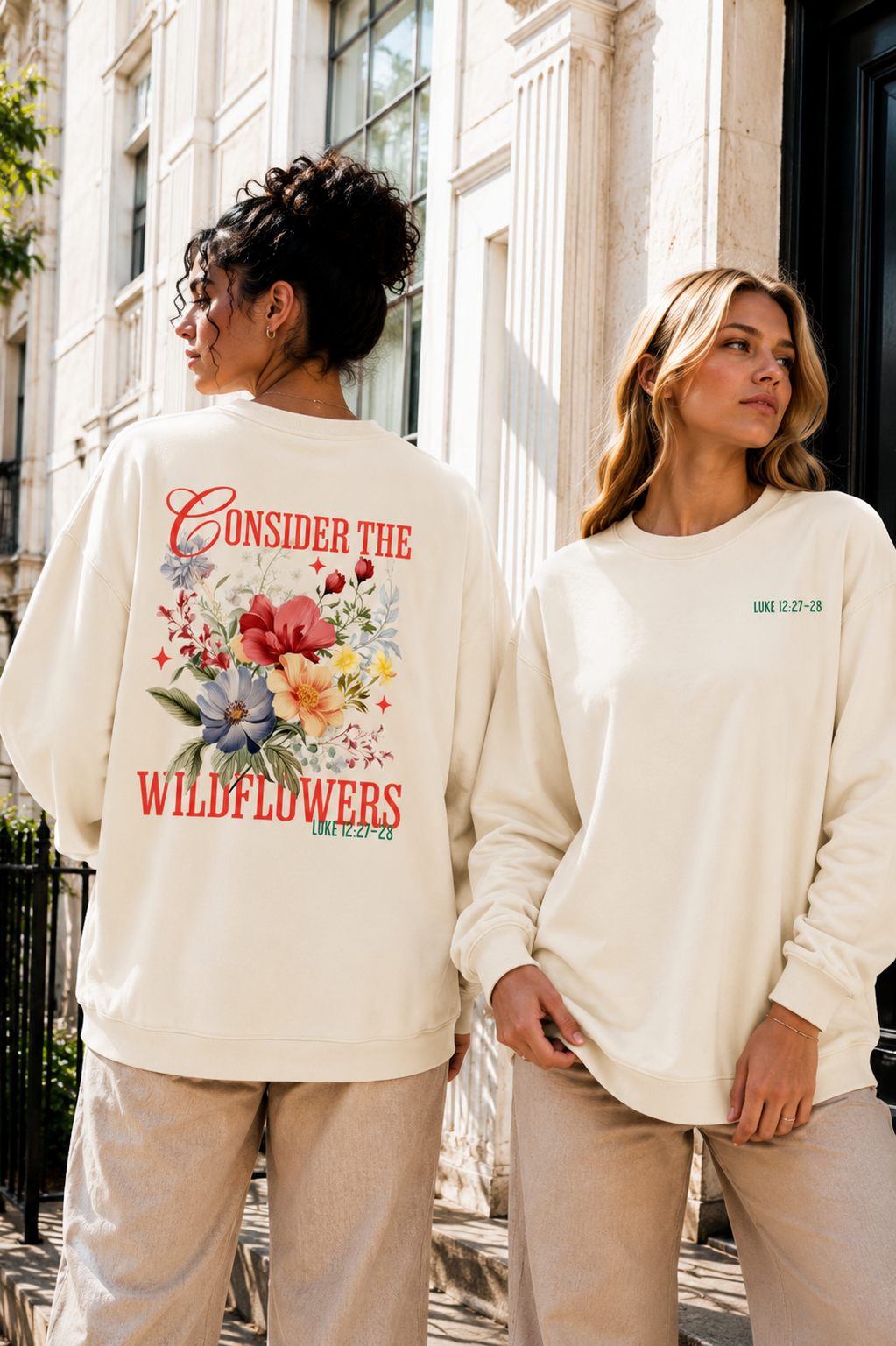Wildflowers -  Womens Sweatshirt