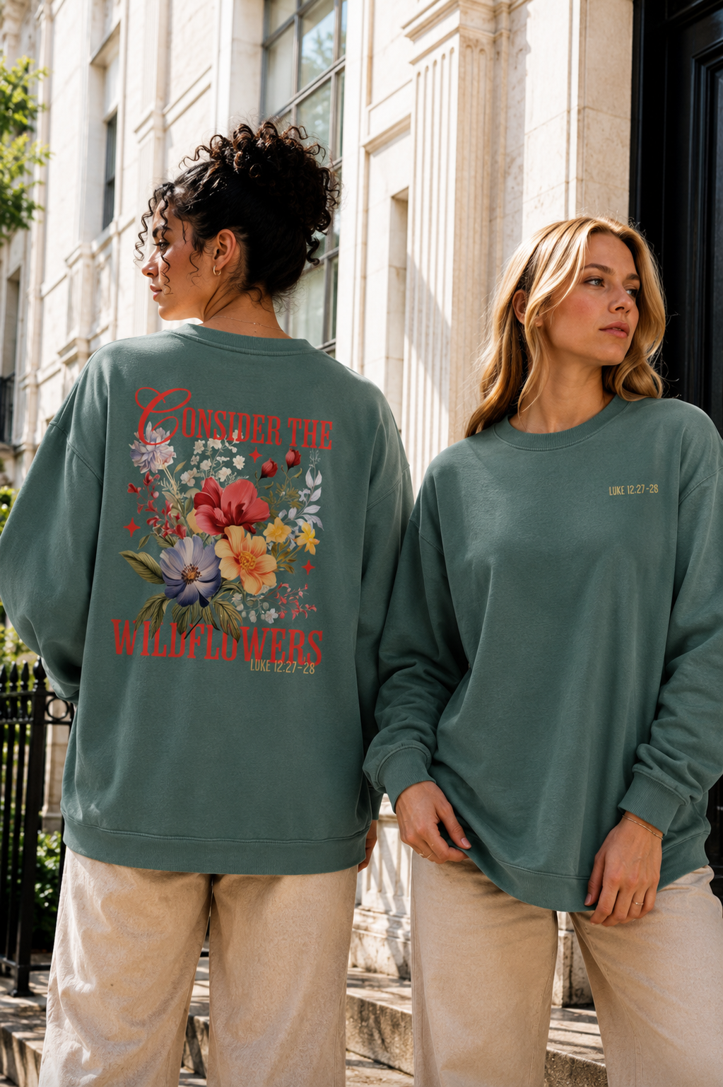 Wildflowers -  Womens Sweatshirt