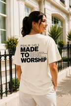 Made to Worship -  Womens TShirt