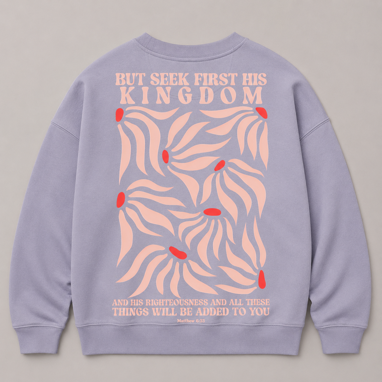 Seek First the Kingdom -  Womens Sweatshirt