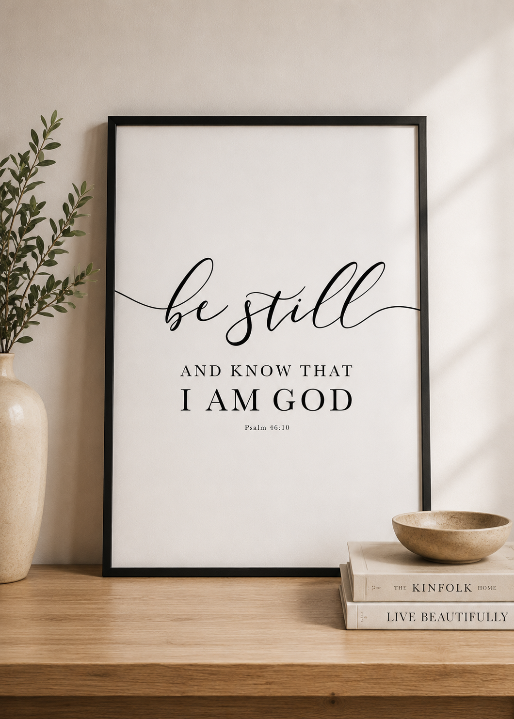 Be Still (Psalm 46:10)