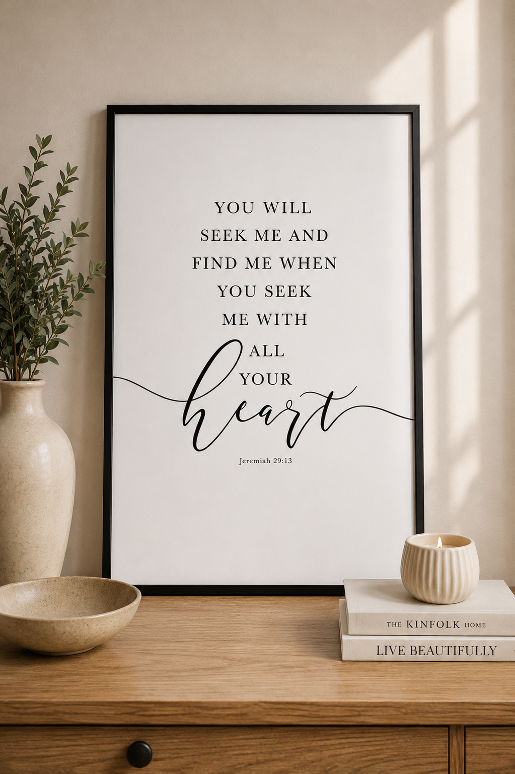 With All Your Heart (Jeremiah 29:13)