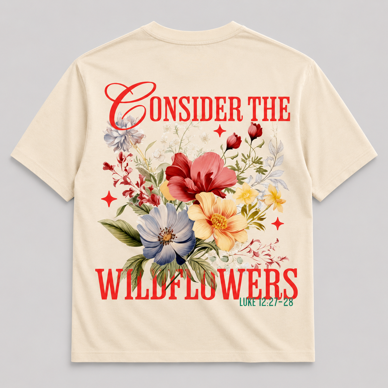 Wildflowers -  Womens T-Shirt