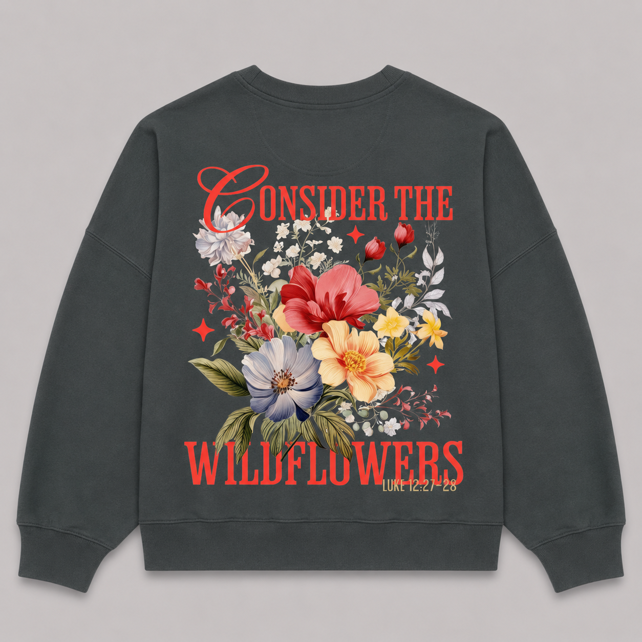 Wildflowers -  Womens Sweatshirt