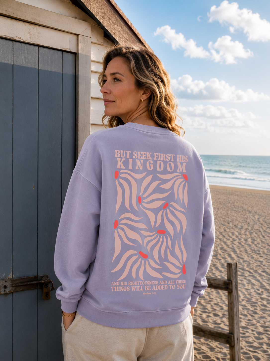 Seek First the Kingdom -  Womens Sweatshirt